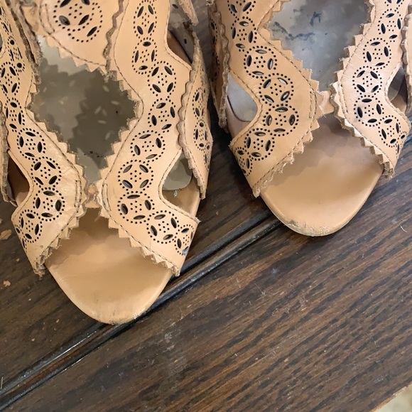 - LEATHER ZARA ZIP HEEL - - Picture 6 of 6